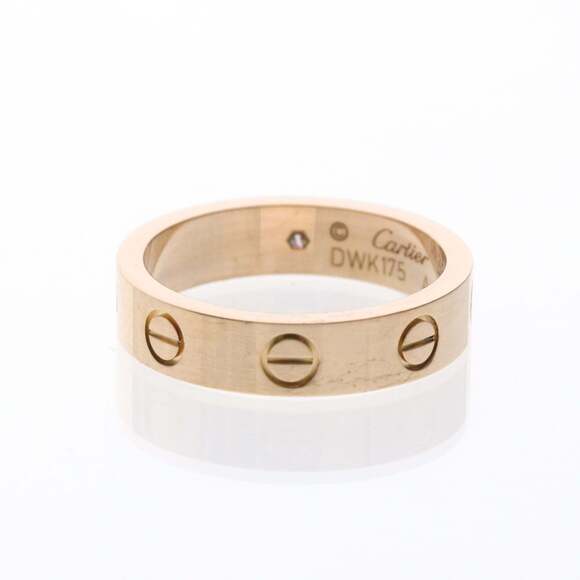 CARTIER Authentic 18k Gold Diamond Love Ring